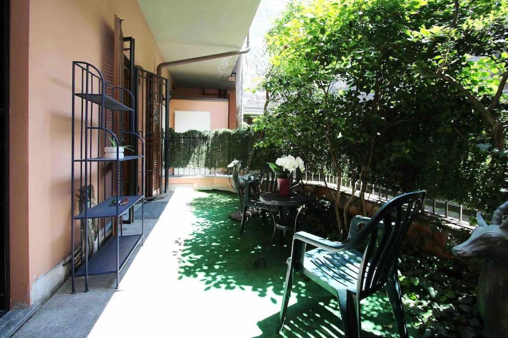 Appartamento Con Giardino Vicino A San Siro Milán Exterior foto