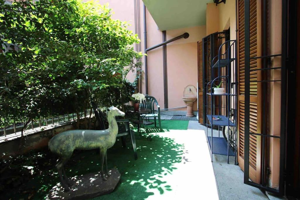 Appartamento Con Giardino Vicino A San Siro Milán Exterior foto
